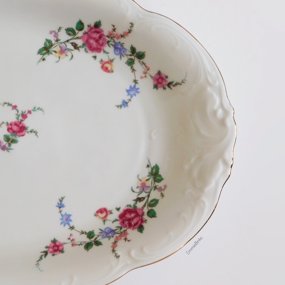 Vintage WAWEL Polish China Serving Platter Plate
